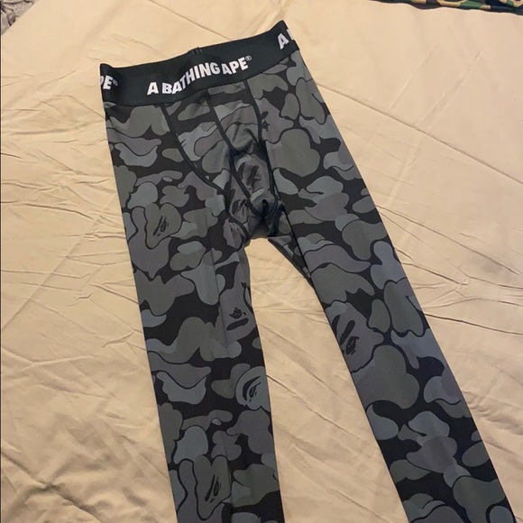 bape adidas leggings
